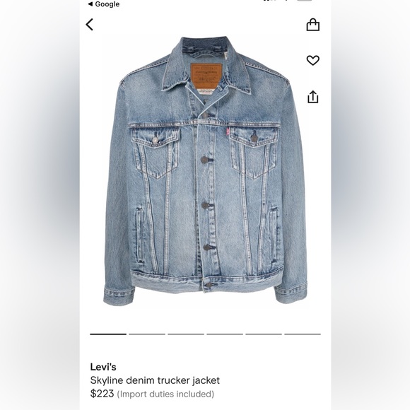 Levi’s Denim Jacket - Picture 3 of 5